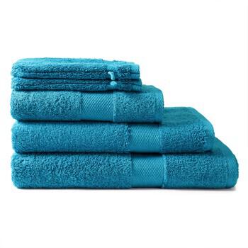 Serviette De Bain Jalla 100% Coton - 430 G/m², 70x130 Cm, Couleur Menthe - Douce Et Absorbante - 2