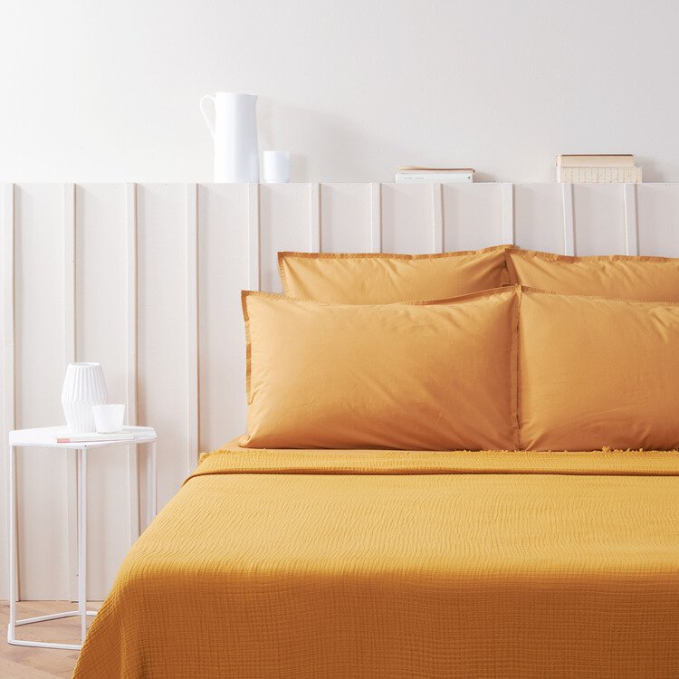 Couvre Lit Esquisse Curcuma