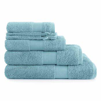 Serviette De Bain Jalla 100% Coton - 430 G/m², 70x130 Cm, Couleur Menthe - Douce Et Absorbante - 10