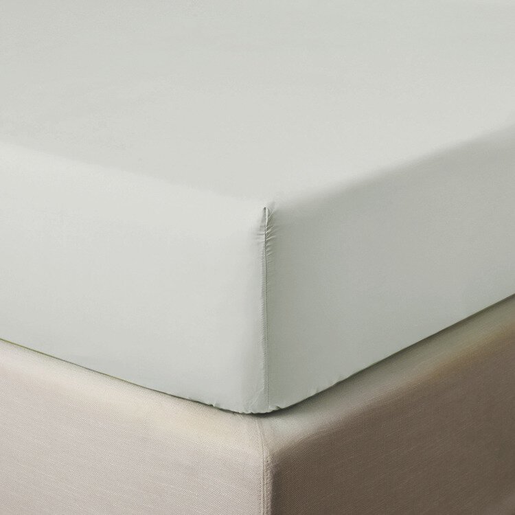 Drap housse DOUBLE JEU MENTHOL