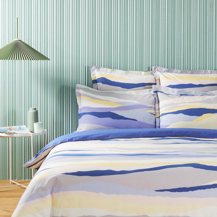 Housse de couette LUEURS D'ETE LAZULI