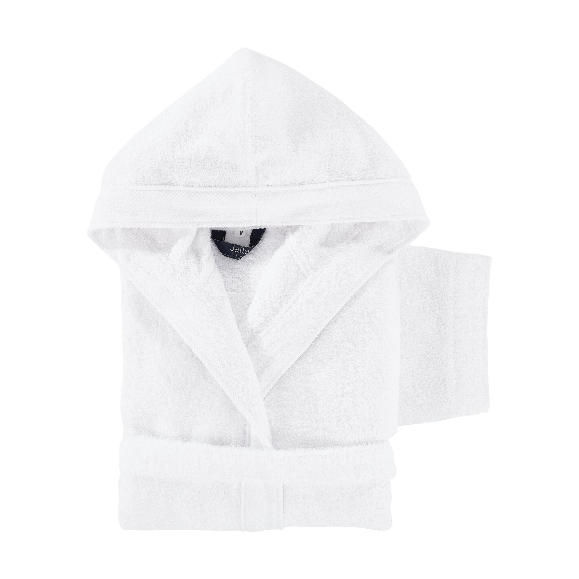 Peignoir De Bain 100% Coton Capuche - Homme/Femme - Éponge Absorbante 450g/m² - Multi Tailles